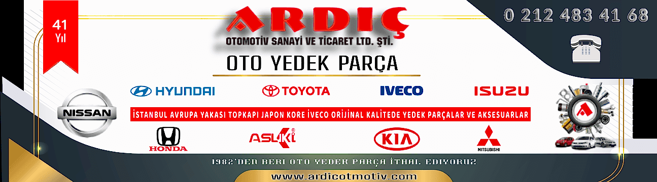 Ardıç Japon Kore Oto Yedek Parça Topkapı