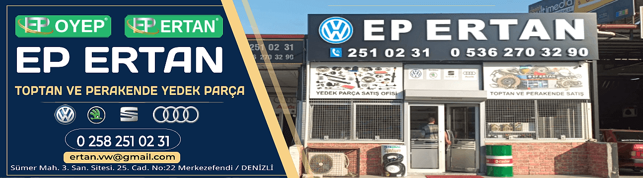 EP Ertan Volkswagen Yedek Parça Denizli