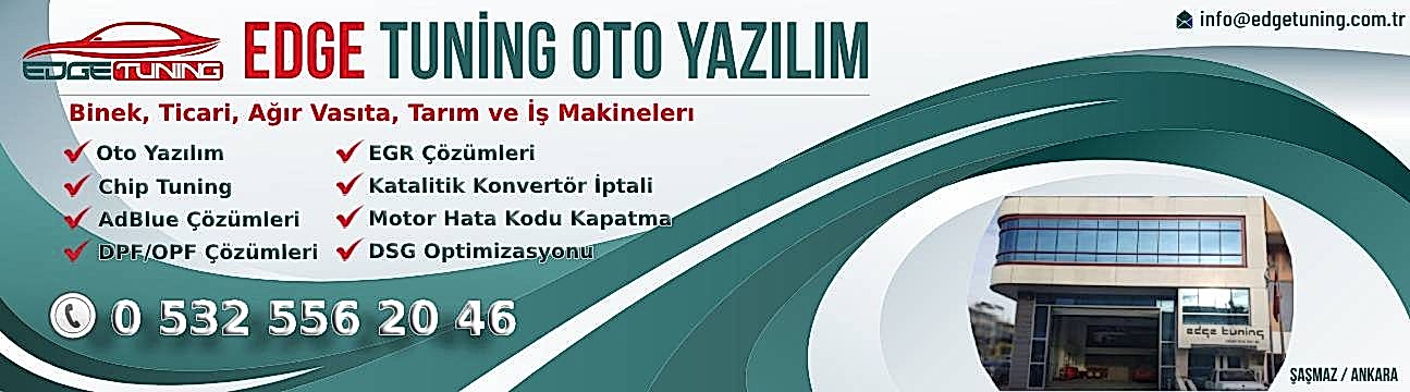 Edge Tuning Oto Yazılım Ankara
