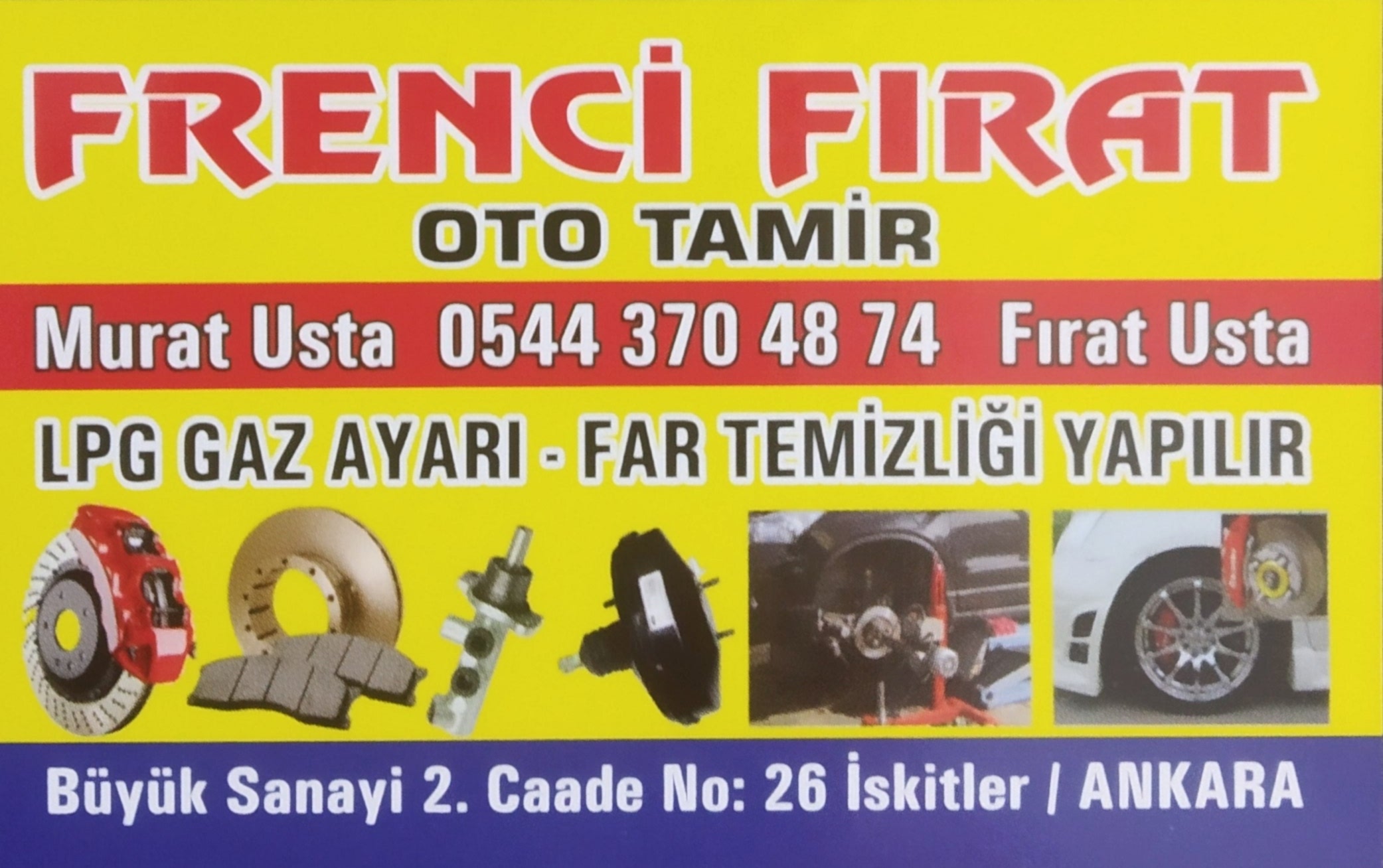 Frenci Fırat Oto Tamir Ankara