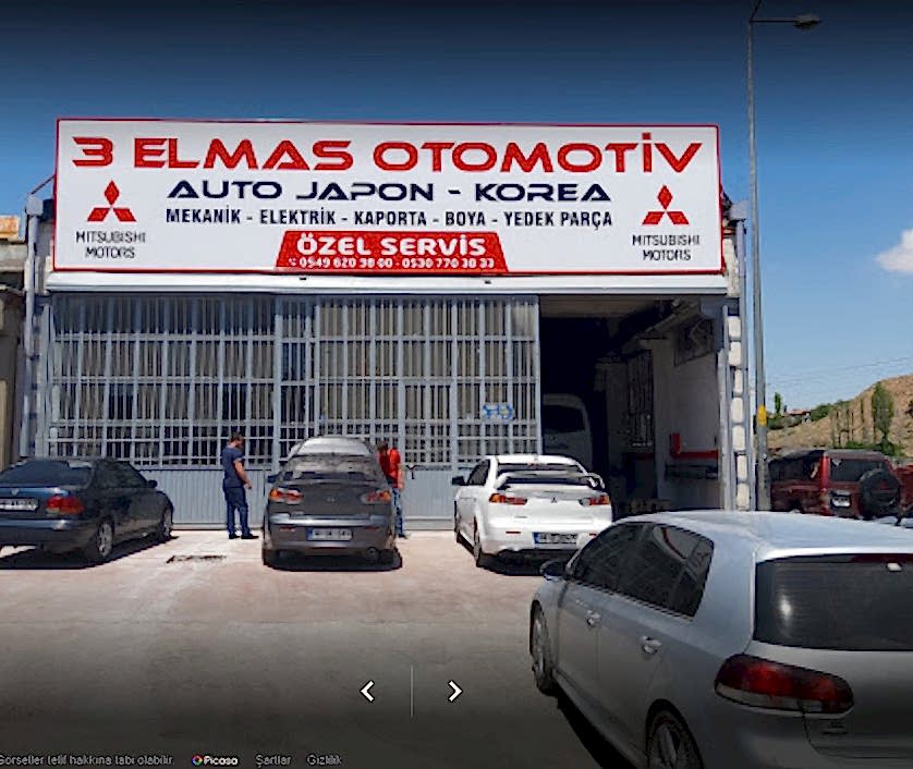 3 Elmas Otomotiv Mitsubishi Özel Servis Kayseri