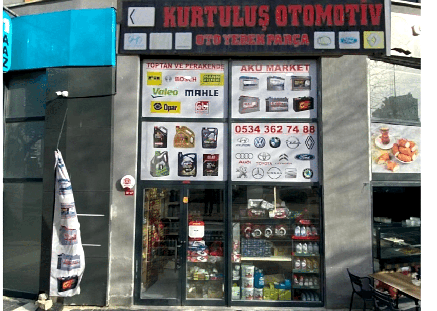 Kurtuluş Otomotiv Fiat Yedek Parça Madeni Yağ Bağcılar